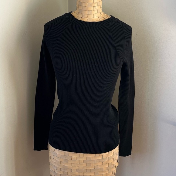 Boden Ribbed Long Sleeve Crewneck Sweater - Picture 2 of 7